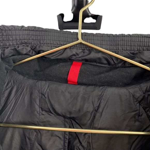 Ralph Lauren Sport Women's Size M Longline Down Puffer Winter Jacket Black Snow - Picture 2 of 9